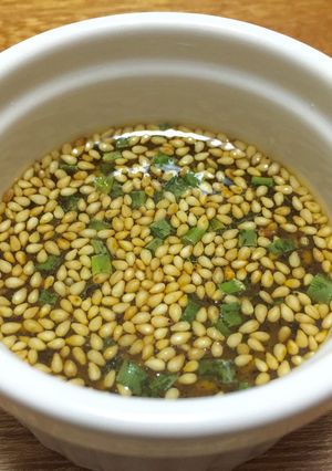 韓国風☆ごま油のタレ-レシピのメイン写真