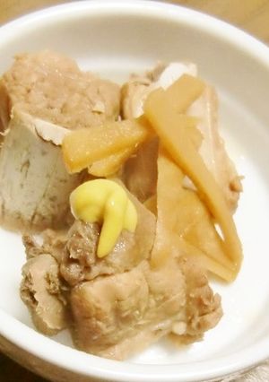 煮豚も、黒酢しょうがと醤油で簡単に～-レシピのメイン写真