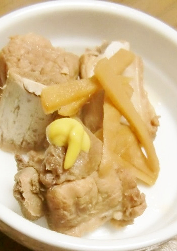煮豚も、黒酢しょうがと醤油で簡単に～-レシピのメイン写真