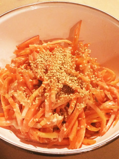 にんじんまるごとゴマサラダ-レシピのメイン写真