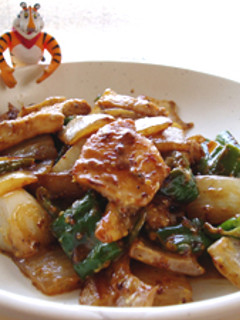 鶏肉のハニマヨマスタード炒め♪-レシピのメイン写真
