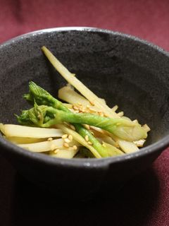 山うどの塩きんぴら-レシピのメイン写真