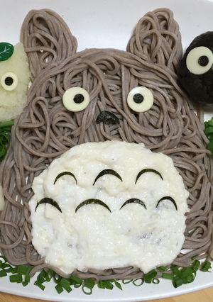 トトロ 蕎麦*とろろ蕎麦-レシピのメイン写真