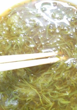 簡単早い！朝食にも♪めかぶの酢醤油和え-レシピのメイン写真