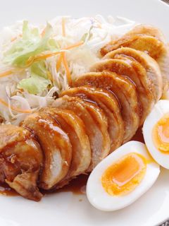 鶏胸肉で簡単チャーシュー♪-レシピのメイン写真