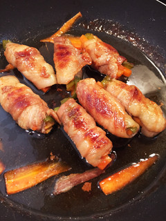 にんじんとピーマンの甘辛豚肉巻き☆-レシピのメイン写真