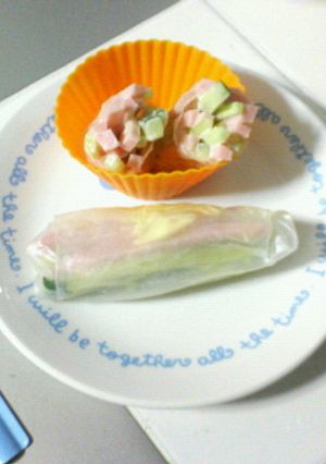 ライスペーパーdeお弁当サラダ-レシピのメイン写真