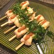 ノンオイルおつまみ♡梅チーささみ串