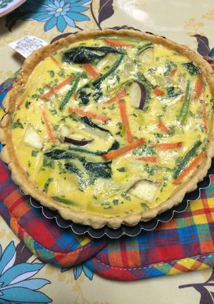 激馬キッシュ-レシピのメイン写真