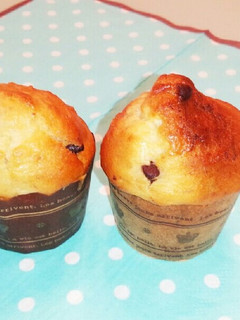 バナナ♡チョコチップ♡マフィン-レシピのメイン写真