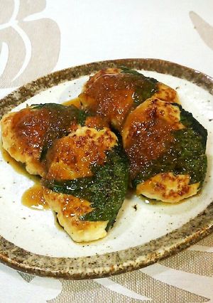 簡単♡サッパリ豆腐つくねの大葉焼き♪-レシピのメイン写真