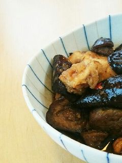 夏に美味しい~!鶏肉と茄子の南蛮漬け♪-レシピのメイン写真