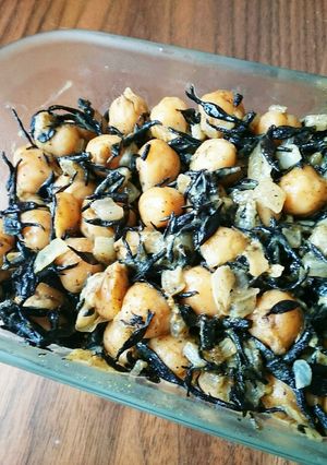 ひじきとひよこ豆の温サラダ-レシピのメイン写真
