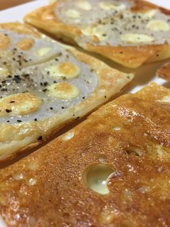 簡単!レンコンのチーズ焼き。おつまみに♪-レシピのメイン写真