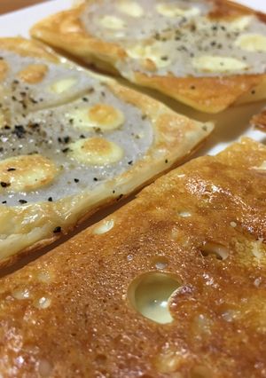 簡単!レンコンのチーズ焼き。おつまみに♪-レシピのメイン写真