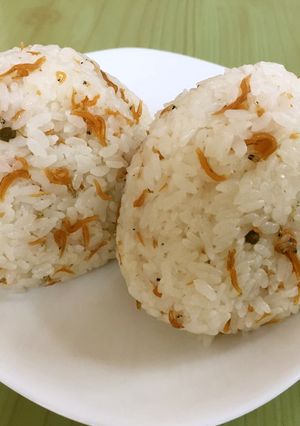 ☆ちりめん山椒 おにぎり-レシピのメイン写真