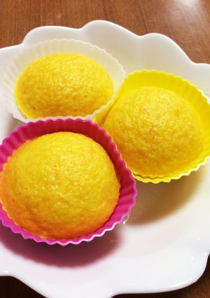 子供のおやつに❀こっそり野菜入り蒸しパン-レシピのメイン写真