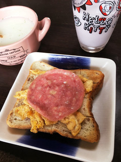 5分でモーニングトースト-レシピのメイン写真