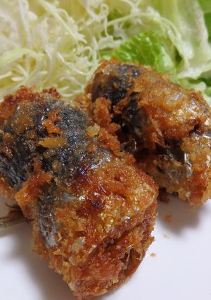 鰯の梅肉ロール揚げ-レシピのメイン写真