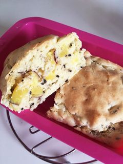 米粉HMでさつまいもパウンドケーキ-レシピのメイン写真