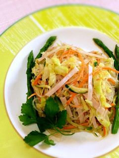 春雨サラダ【柏市学校給食】-レシピのメイン写真