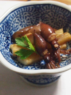 箸休め:ホタルイカと大根のしょうゆ味-レシピのメイン写真