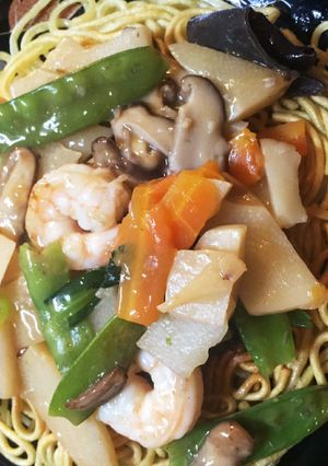 本格あんかけ堅焼きそば-レシピのメイン写真