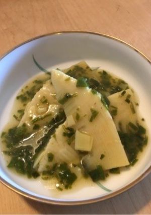 筍のめかぶとろみあんかけ-レシピのメイン写真