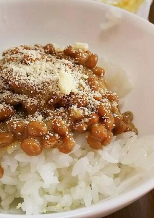 味噌&粉チーズin納豆-レシピのメイン写真