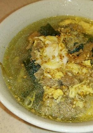牛もやしの栄養満点スープ♡MEC食にも！-レシピのメイン写真