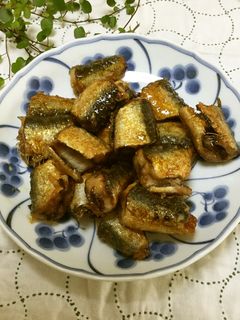 イワシ(さんま)の甘辛☆竜田揚げ風-レシピのメイン写真