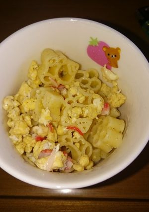 お弁当☆マカロニ＆卵＆チーズの塩胡椒和え-レシピのメイン写真