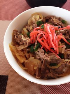 めんつゆで簡単牛丼-レシピのメイン写真