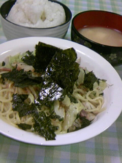 塩しゃぶドレッシング焼きそば-レシピのメイン写真