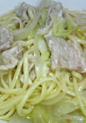 あっさり☆梅味パスタ-レシピのメイン写真