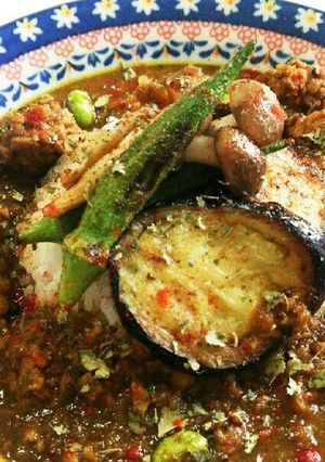 休日男子の本格スパイスキーマカレー！-レシピのメイン写真