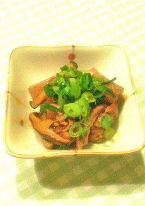 こんにゃくと豚こま団子の甘辛煮-レシピのメイン写真