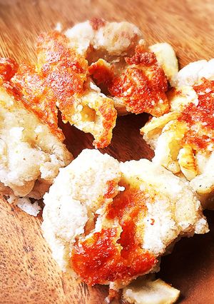 塩唐揚げのチーズにんにく焼き-レシピのメイン写真