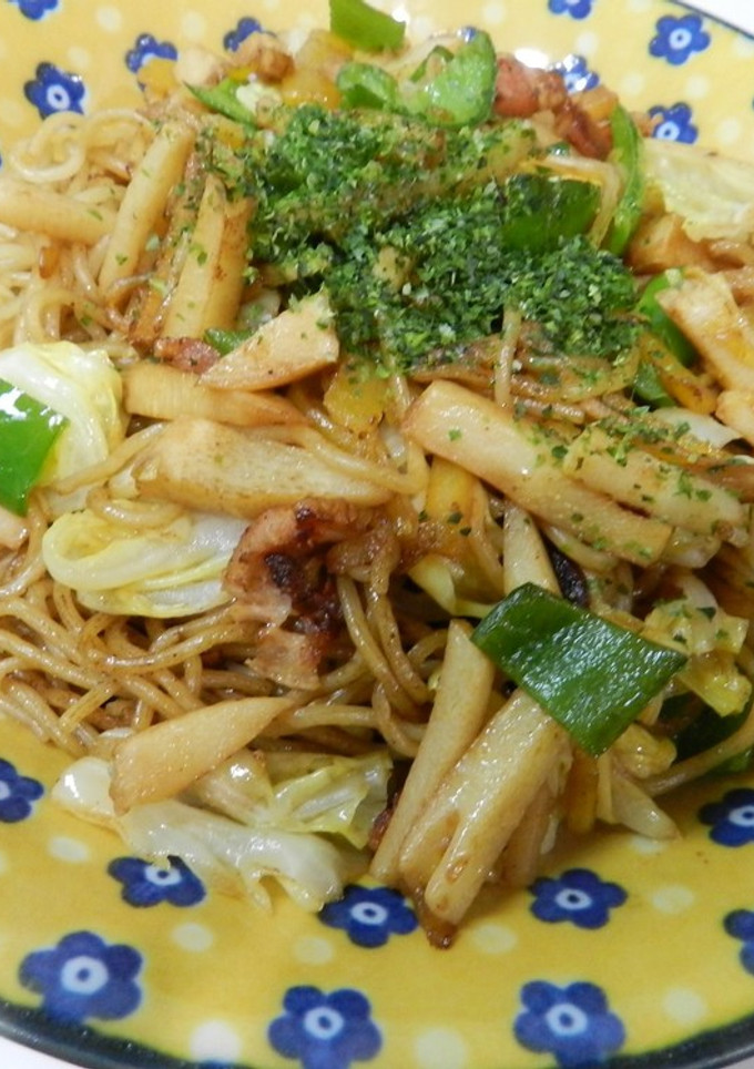 筍焼きそば-レシピのメイン写真