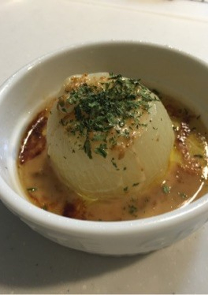 まるごと☆玉ねぎのバターレンジ蒸し-レシピのメイン写真