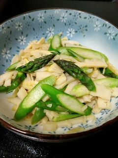 春のお惣菜★筍とアスパラの炒り煮★-レシピのメイン写真