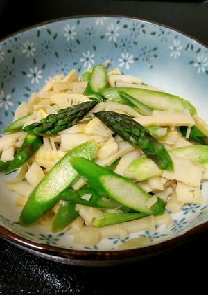 春のお惣菜★筍とアスパラの炒り煮★-レシピのメイン写真