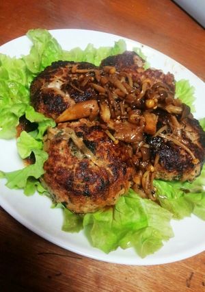 粉豆腐でゆる糖質オフ♪なハンバーグ-レシピのメイン写真