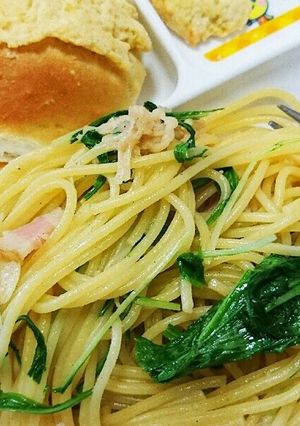 ホタテの貝柱のペペロンチーノ♡-レシピのメイン写真