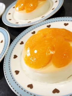 みかんの花咲く♪ミルクゼリー-レシピのメイン写真