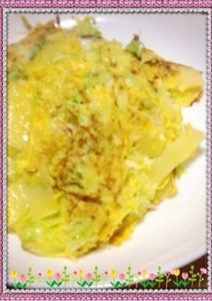 千切りキャベツと卵とじ-レシピのメイン写真