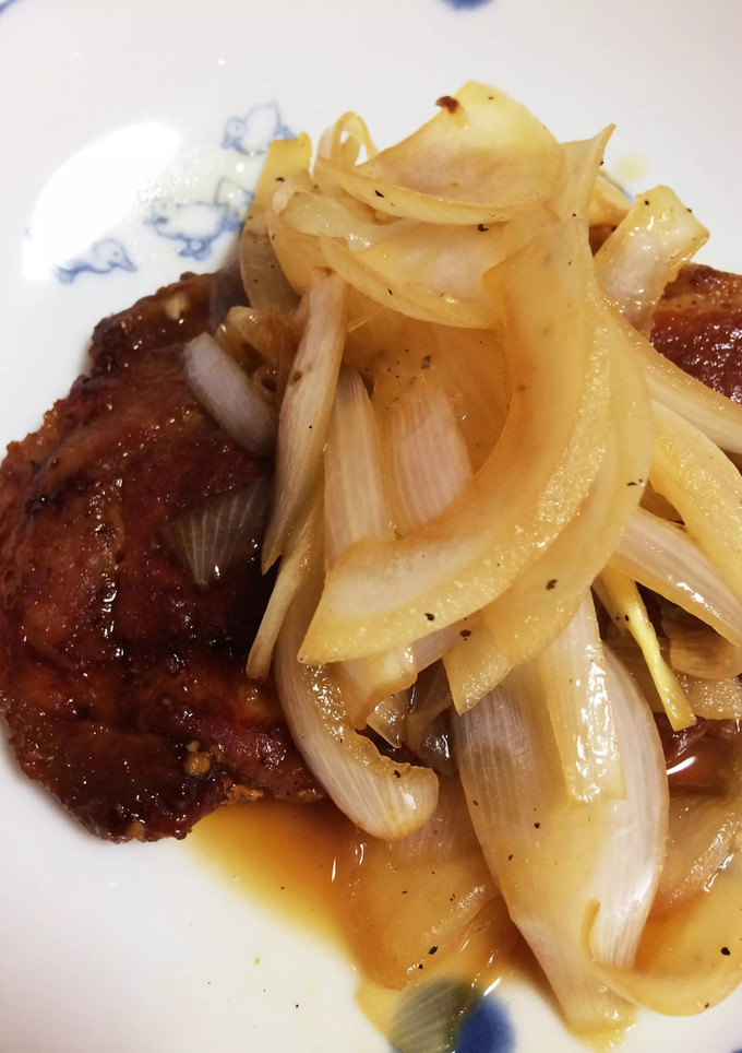 簡単☆豚肉の新玉ねぎソース-レシピのメイン写真