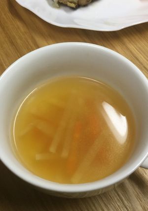 簡単・コンソメスープ-レシピのメイン写真