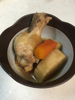 長芋と鶏肉スペアリブポン酢煮込み-レシピのメイン写真