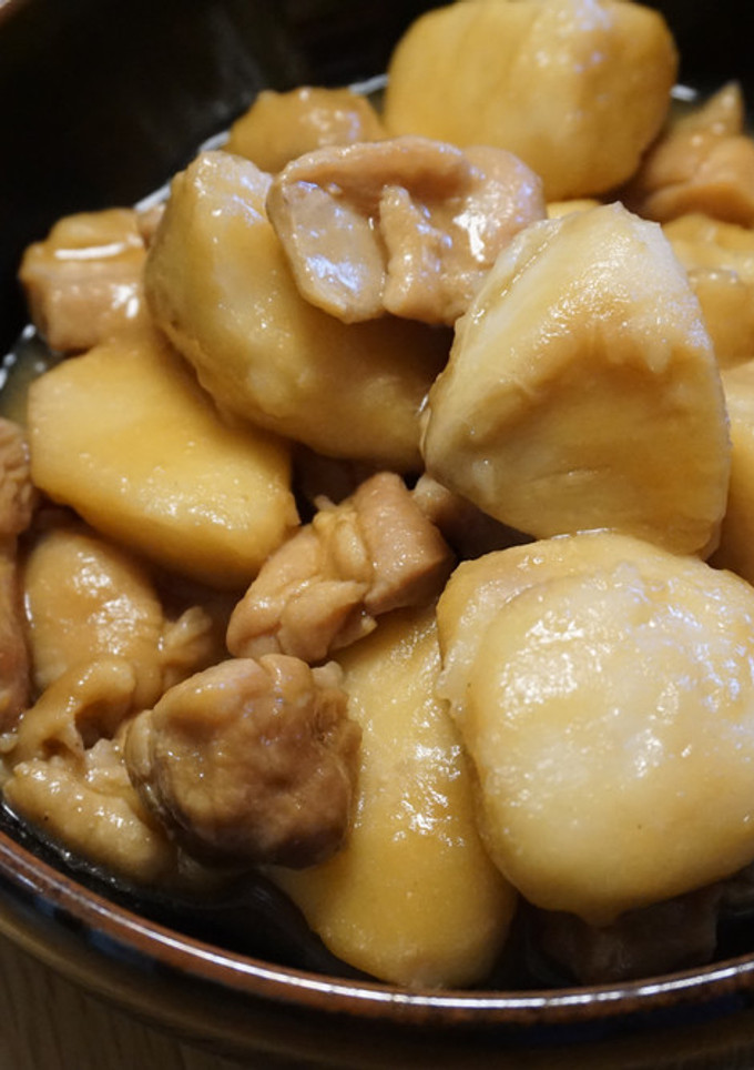 里芋と鶏肉の煮っころがし-レシピのメイン写真
